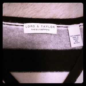100% Cashmere Lord & Taylor Sweater